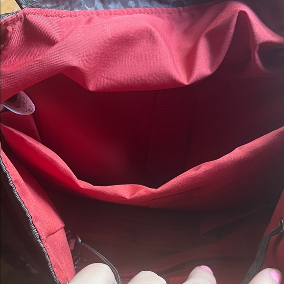 Bagallini Brown Leopard Print Backpack - Picture 5 of 10